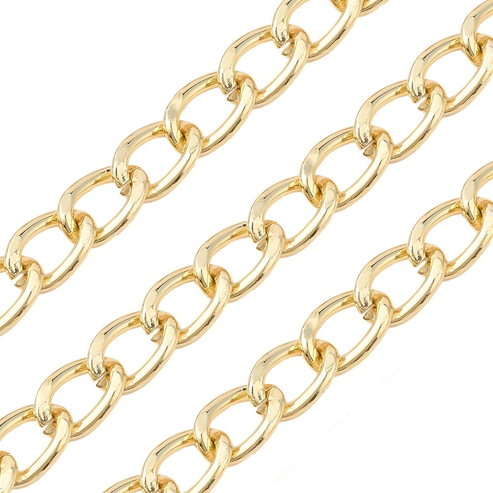 5m Aluminum Chain Roll for Jewelry Making Necklaces Bags