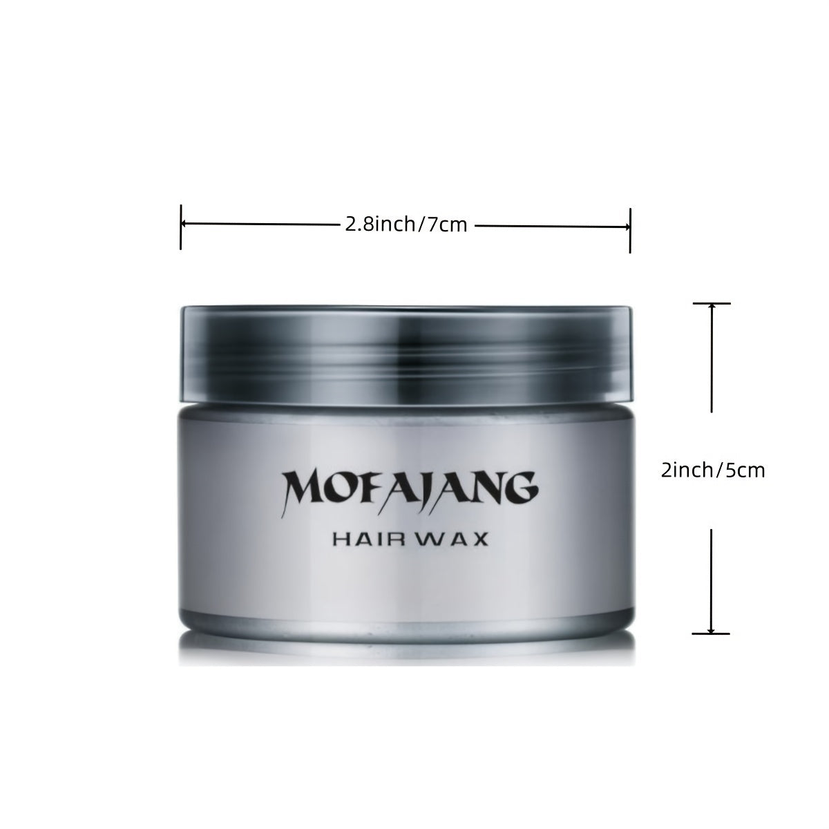 Temporary Hair Wax Instant Hairstyle Cream 4.23 Oz Hair Pomades Matte Finish