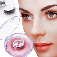 Reusable Self Adhesive Eyelashes Natural Look False Lashes