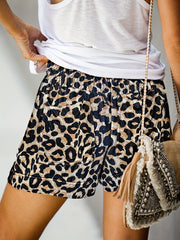 Floral Print Drawstring Shorts for Women