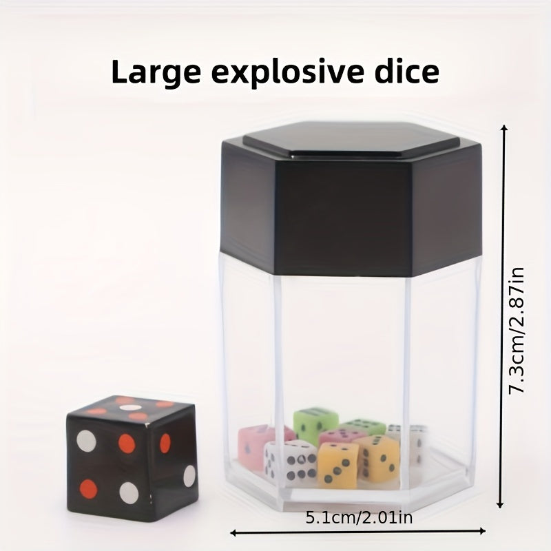 Magic Dice Explosion Trick Illusion for Birthdays & Surprises
