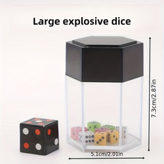 Magic Dice Explosion Trick Illusion for Birthdays & Surprises