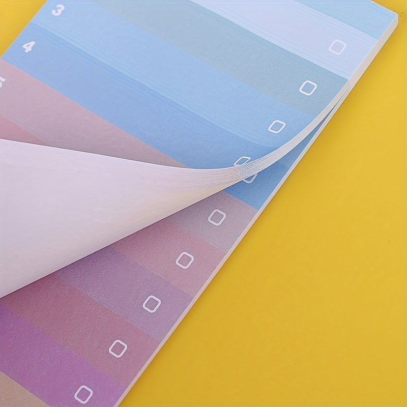 Multicolor Rainbow Sticky Notes For Students