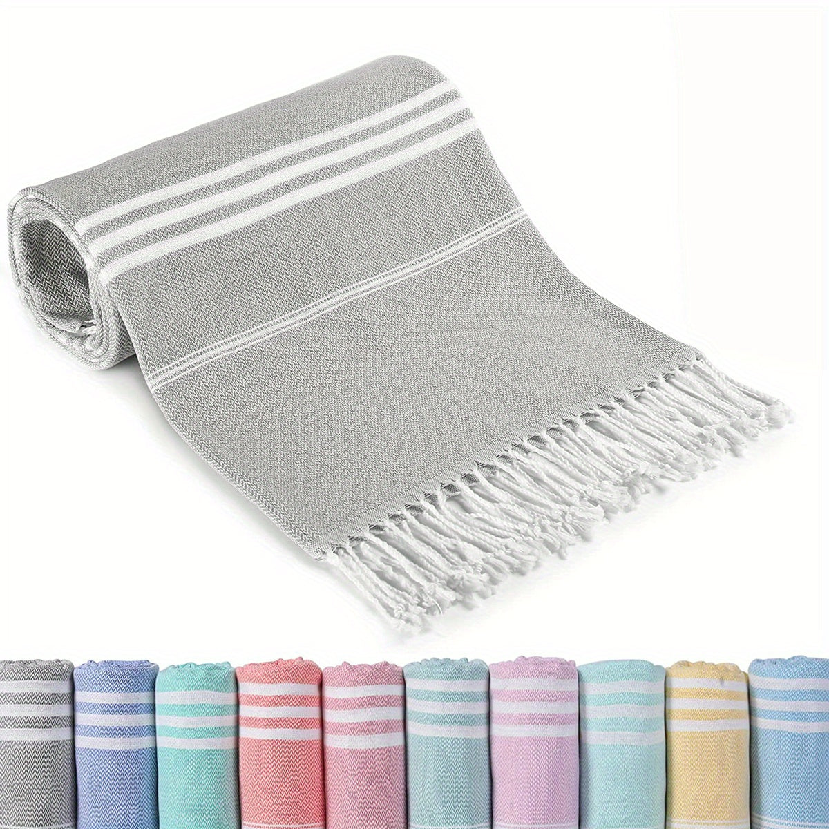 Oversized Beach Towel for Pool Cruise Vacation - Soft, Sandproof, Quick Dry