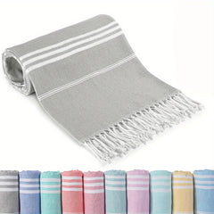 Oversized Beach Towel for Pool Cruise Vacation - Soft, Sandproof, Quick Dry