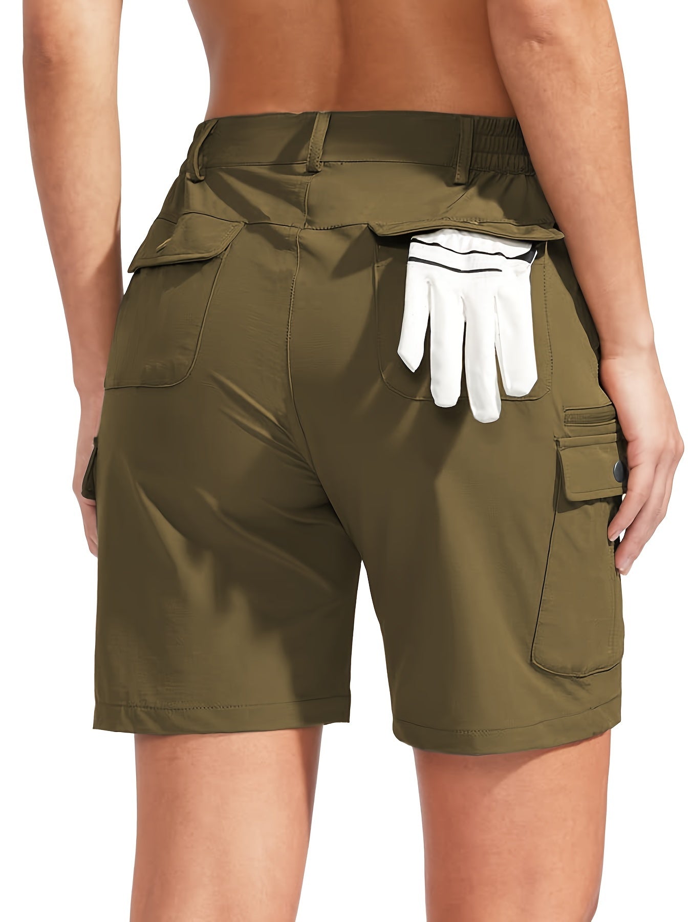 Women's Quick Drying Cargo Shorts for Outdoor Activities