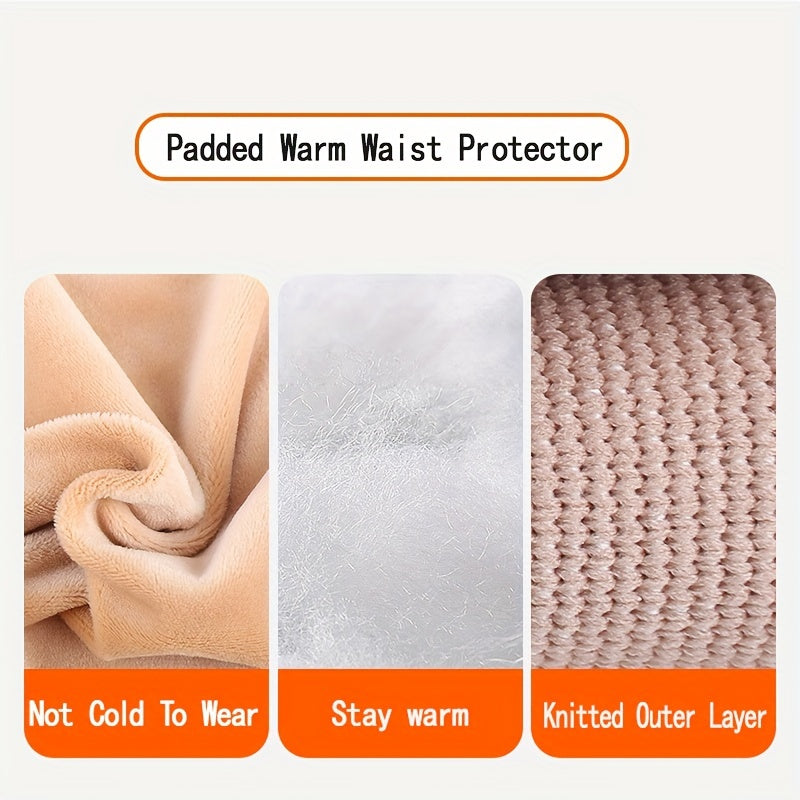 Padded Cotton Warm Waist Protection for Daily Exercise
