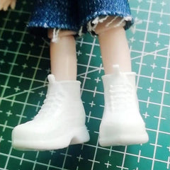 DIY Clay Boots for Dollhouse with Chunky Soles