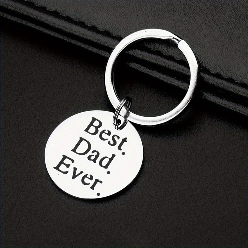 Best Dad Ever Pendant Necklace for Father's Gift