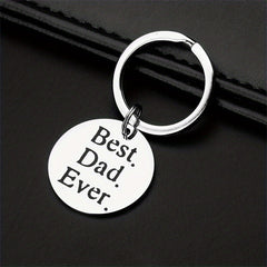 Best Dad Ever Pendant Necklace for Father's Gift