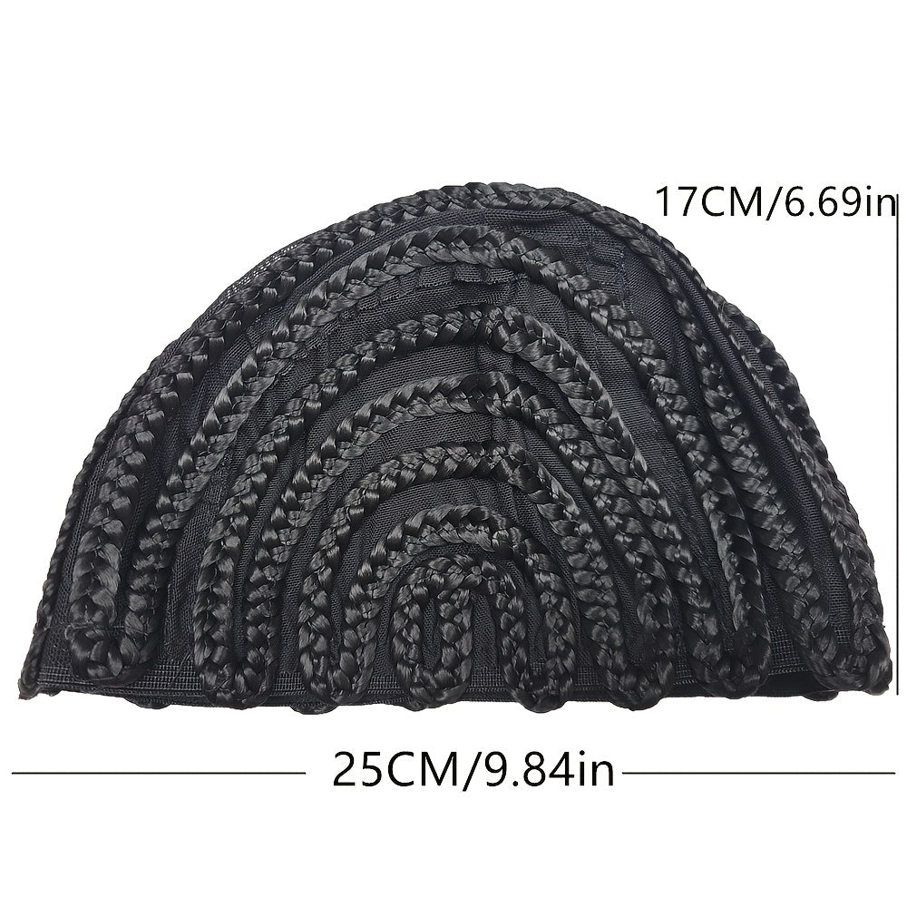 Crochet Braided Wig Cap For Women Adjustable Easy Sew In Hair