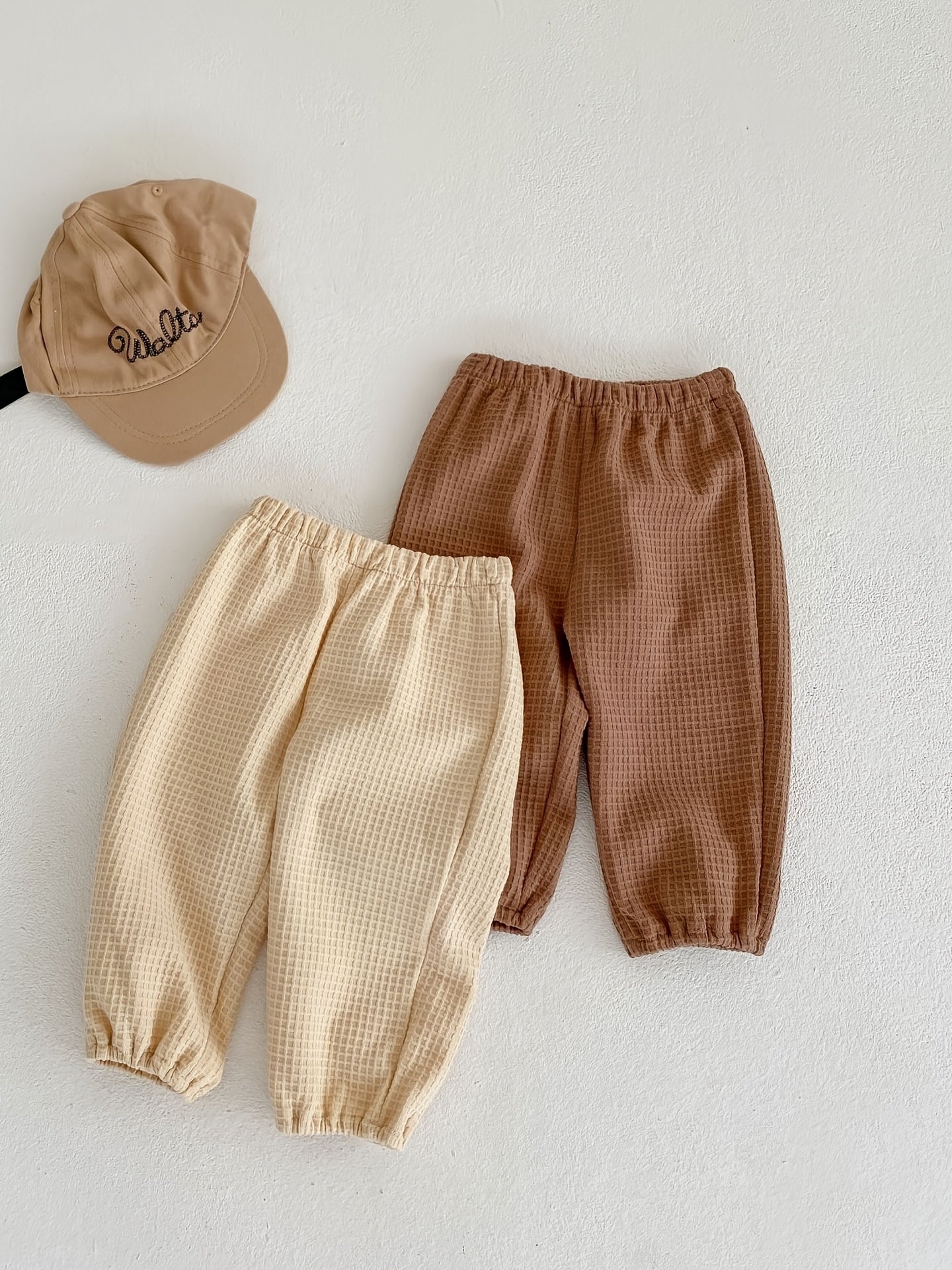 Baby Boys Elastic Waist Sports Pants