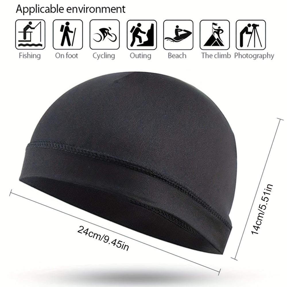 Cooling Skull Cap - Sweat-Wicking, UV Protection for Outdoor Sports