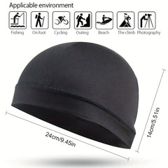 Cooling Skull Cap - Sweat-Wicking, UV Protection for Outdoor Sports