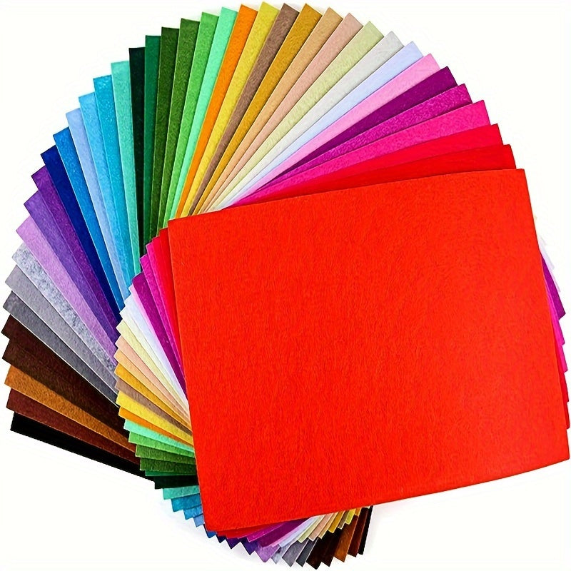 40pcs Felt Fabric Craft 20 X 30 Cm Panels Non Woven Sewing Projects