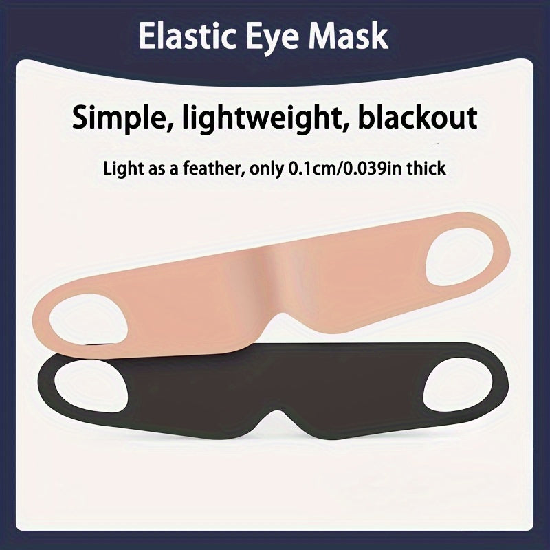 Ultra-light Blackout Sleep Eye Mask Soft Blindfold for Travel Rest