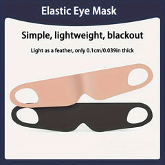 Ultra-light Blackout Sleep Eye Mask Soft Blindfold for Travel Rest