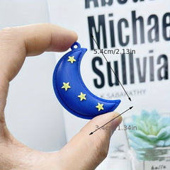 Cartoon Star Sun Moon Rainbow Keychain Pendant Decoration