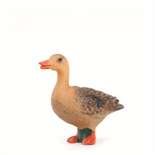 Realistic Chicken & Duck Farm Animal Models for Diorama
