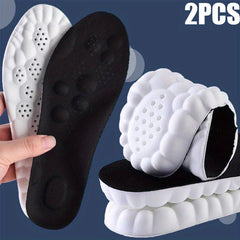 4D Latex Sports Insole Pain Relief Arch Support Running Insole