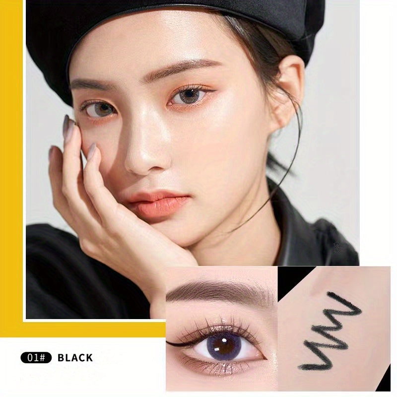 Silky Eyeliner Gel Pen Waterproof Smudge Proof 3 Colors