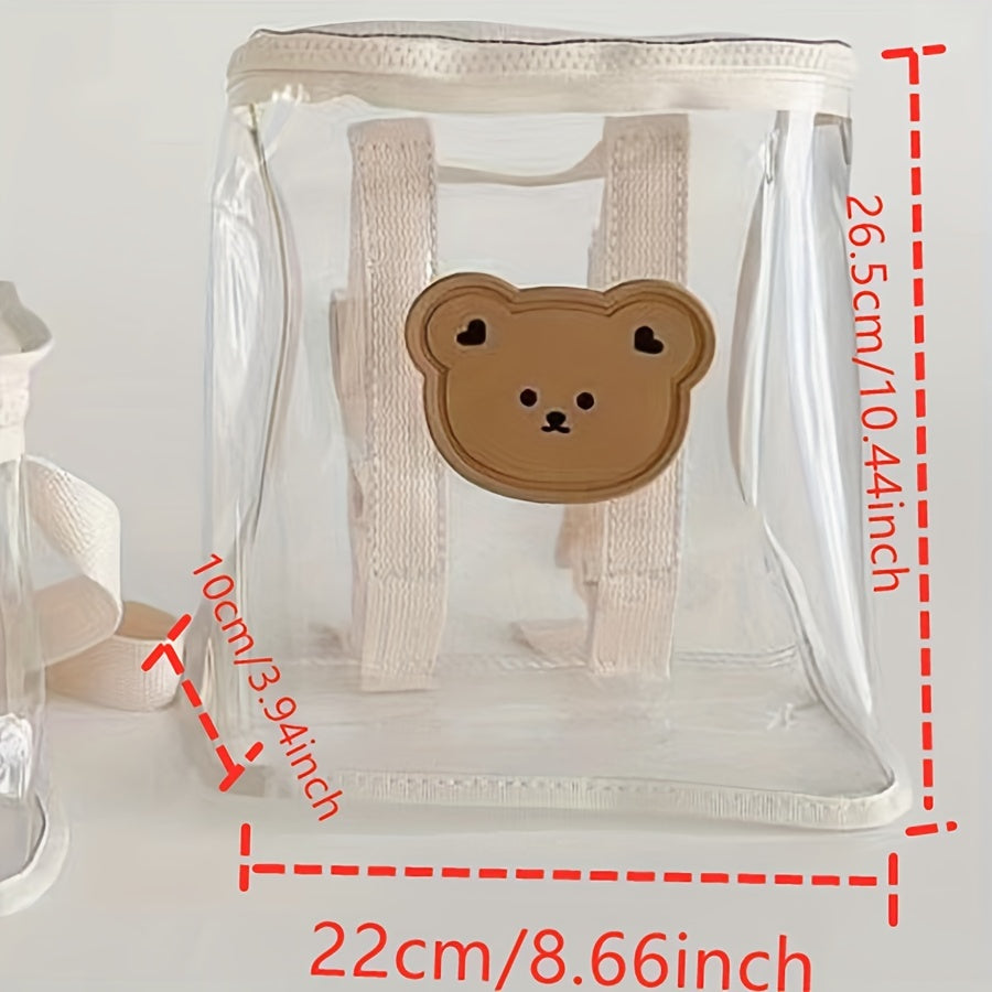 Kids Beach Bag for Swimsuit Towel and Toys Storage