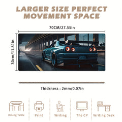 R32 Drift Car Mouse Pad - Anti-slip Keyboard Pad - Game Mouse Pad