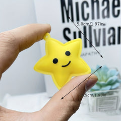 Cartoon Star Sun Moon Rainbow Keychain Pendant Decoration