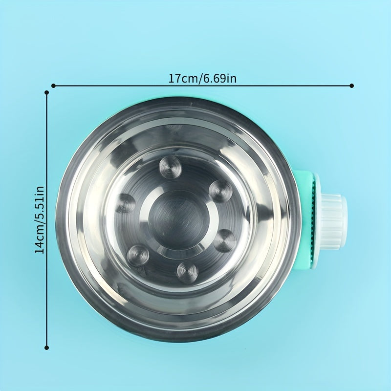 Hanging Pet Dog Bowl Stainless Steel Food And Water Bowl