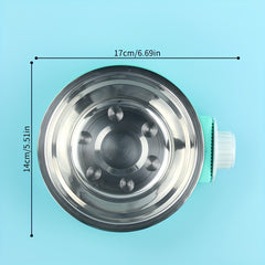 Hanging Pet Dog Bowl Stainless Steel Food And Water Bowl