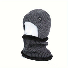 Men's Winter Knitted Hat with Ear Protection