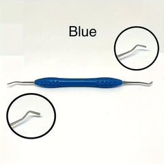 7pcs Dental Composite Filling Tools Kit Silicone Handles Stainless Steel