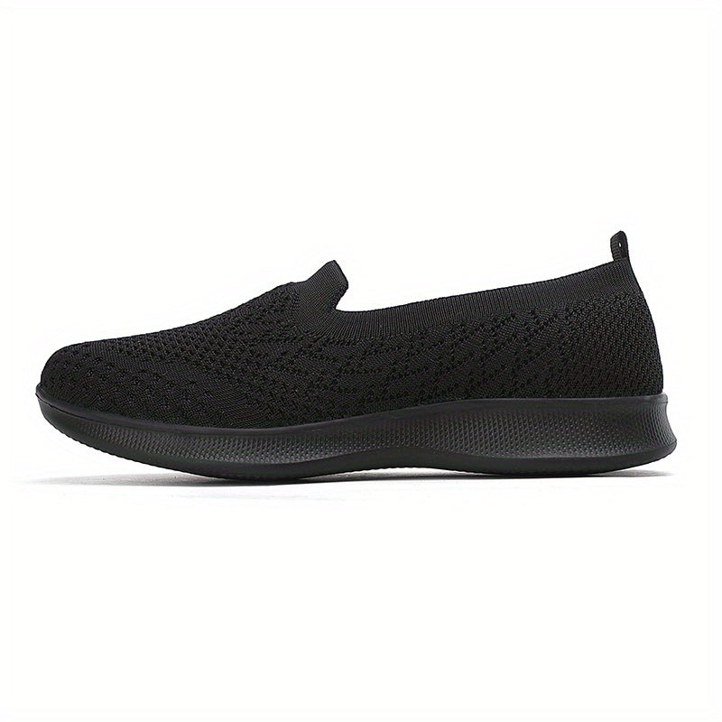 Women's Solid Walking Shoes Breathable Running Shoes