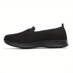 Women's Solid Walking Shoes Breathable Running Shoes