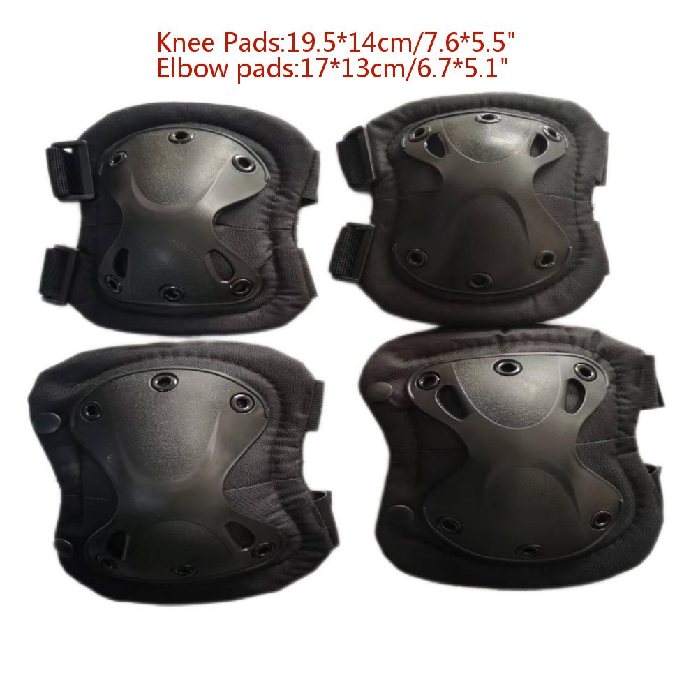 4pcs Knee & Elbow Pads for Outdoor Sports - Joint Protection