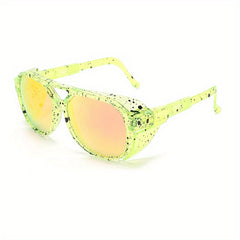 Steampunk Men's Polarized Sunglasses Retractable Legs UV400