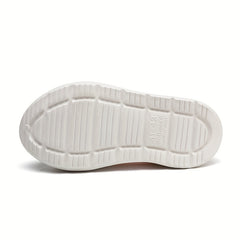 Men's Platform Slides Closed Toe Slippers