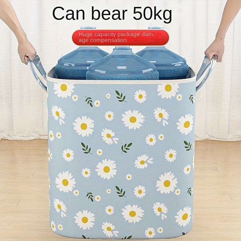 Clothes Quilt Storage Bag With Durable Handles Waterproof Moving Bag