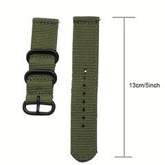Nylon Watch Strap 22mm Replacement Smart Watch Strap