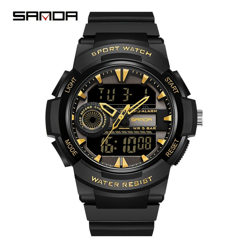 SANDA Boy's Military Falling Resistant Watch