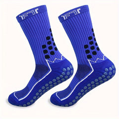 Anti Slip Football Socks Thick Padded Crew Sport Socks