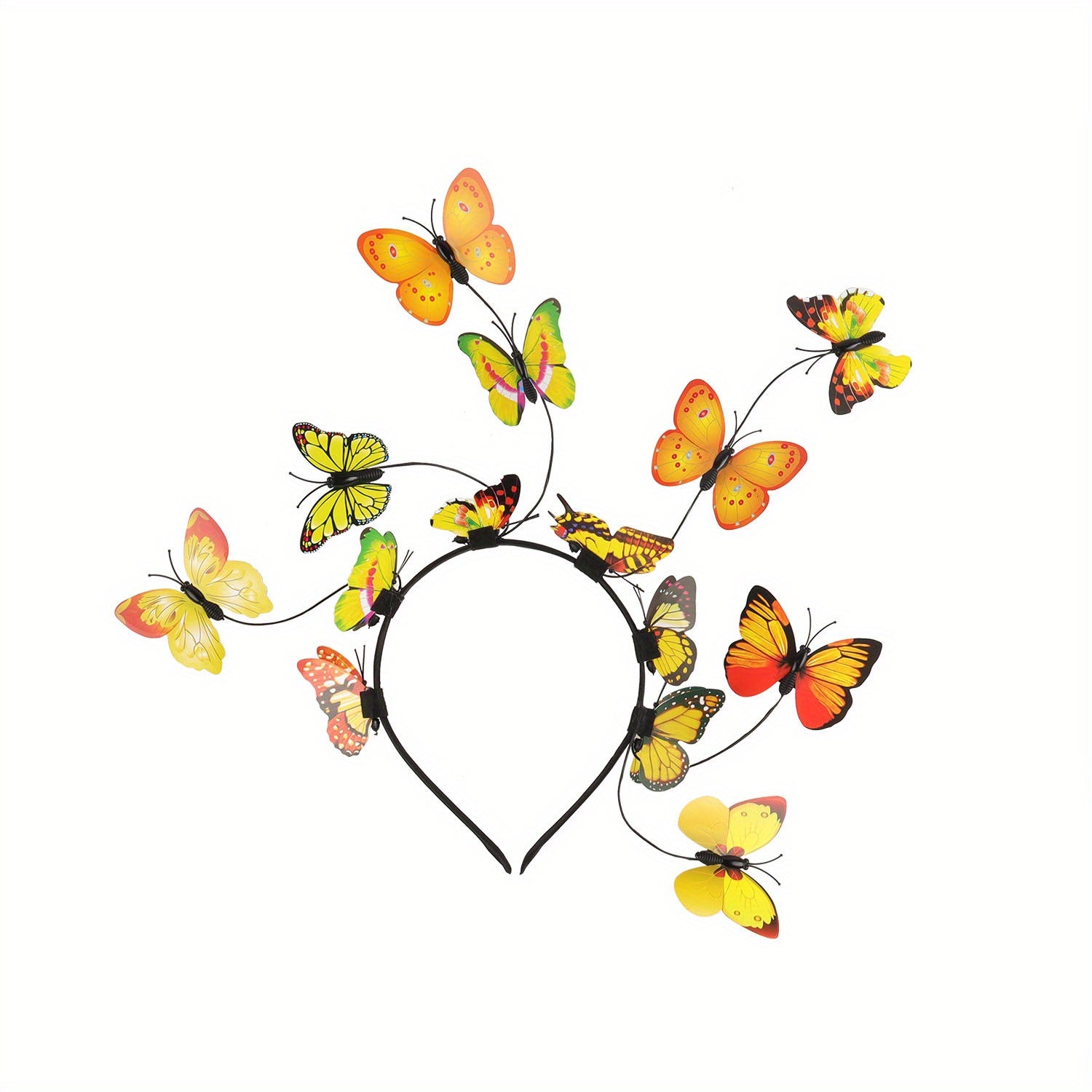 Butterfly Fascinator Headband Tea Party Halloween Costume Hair Accessories