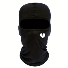 Unisex LOVE Print Casual Balaclava Cap For Outdoor Cycling