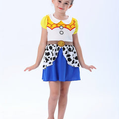 Baby Girls Cotton Princess Dress Costume Dress Up Birthday Party