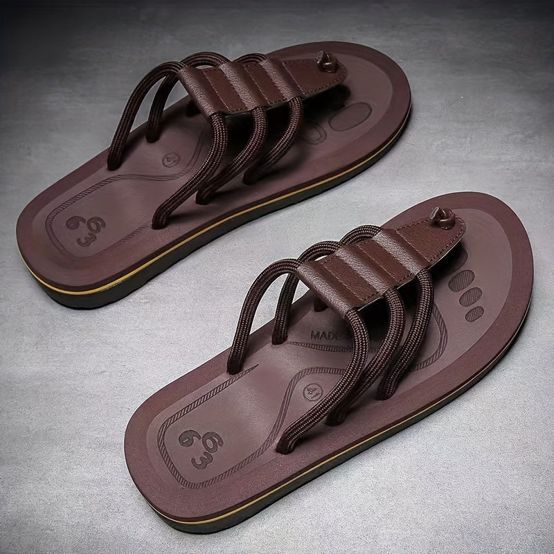 Men's Lightweight Non-Slip Thong Sandals for Summer