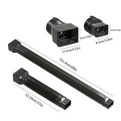 Retractable Downspout Extender Tool for Rain Gutter Drain