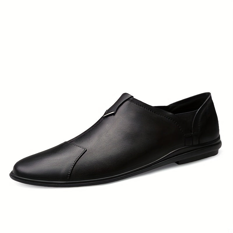 Men's Leather Slip On Casual Shoes