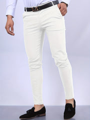Men's Vintage Style Slim Fit Slacks