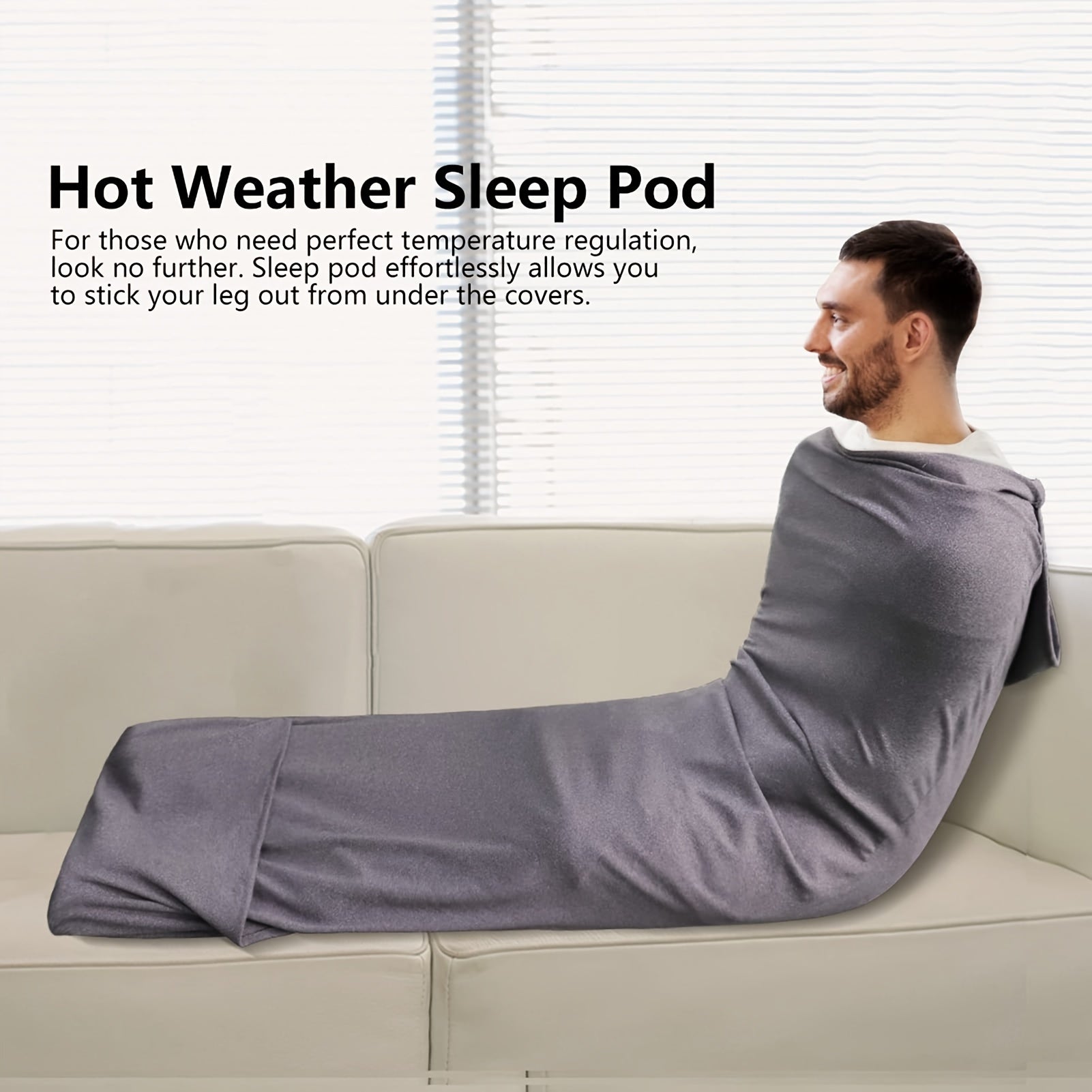 360 Wrap Camping Sleeping Bag Breathable Wearable Sleeping Bags for Outdoor