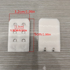 8pcs Bra Strap Extenders Adjustable Band Buckle Women's Underwear Access